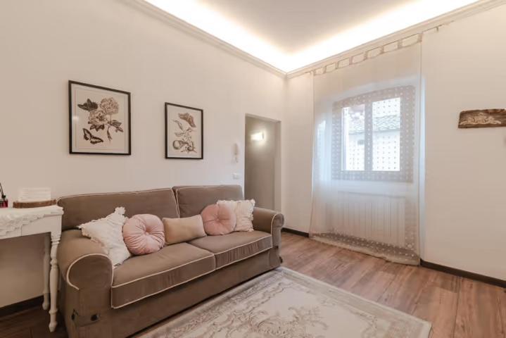 Apartmán La Finestra Sul Borgo Dimora Storica Laterina Exteriér fotografie