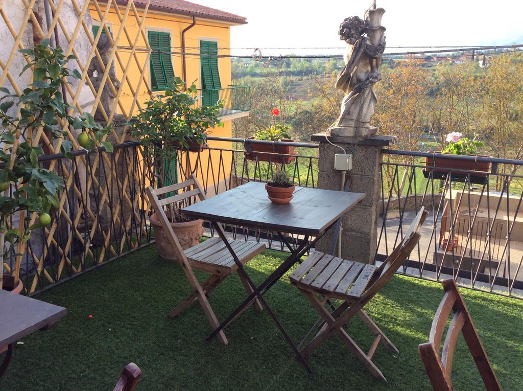 Apartmán La Finestra Sul Borgo Dimora Storica Laterina Exteriér fotografie